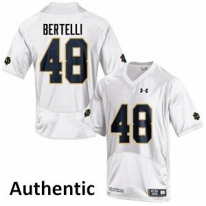#48 Angelo Bertelli Notre Dame Fighting Irish Men's Authentic Player Jerseys White
