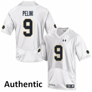 #9 Patrick Pelini University of Notre Dame Men's Authentic Football Jersey White
