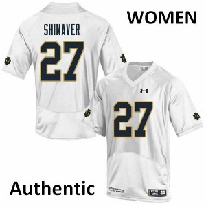 #27 Arion Shinaver UND Women's Authentic Official Jersey White