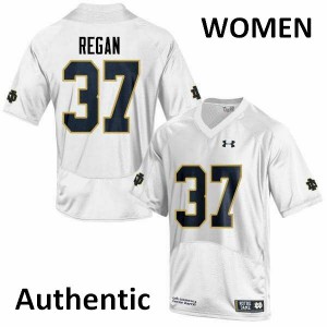 #37 Robert Regan Irish Women's Authentic Alumni Jerseys White