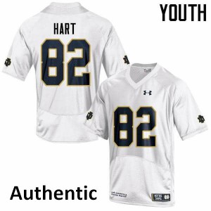 #82 Leon Hart Notre Dame Youth Authentic Alumni Jersey White