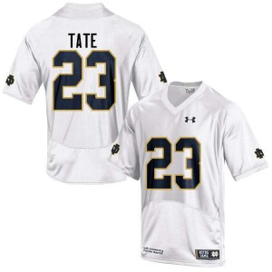 #23 Golden Tate Notre Dame Men's Game High School Jersey White