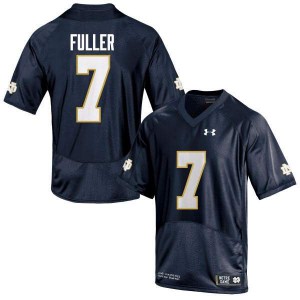#7 Will Fuller University of Notre Dame Men's Game NCAA Jersey Navy Blue