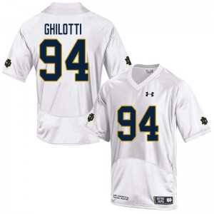 #94 Giovanni Ghilotti UND Men's Game Alumni Jerseys White