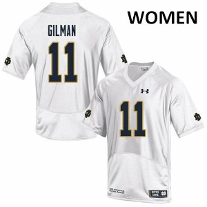 #11 Alohi Gilman Notre Dame Women's Game Alumni Jerseys White