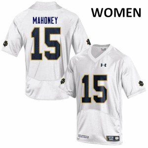 #15 John Mahoney UND Women's Game High School Jersey White