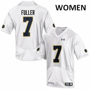 #7 Will Fuller Notre Dame Fighting Irish Women's Game University Jerseys White