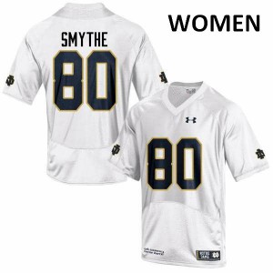#80 Durham Smythe University of Notre Dame Women's Game Alumni Jerseys White