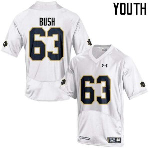 #63 Sam Bush Irish Youth Game Stitched Jersey White