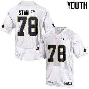 #78 Ronnie Stanley Irish Youth Game Stitched Jerseys White